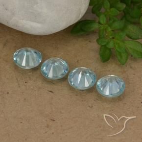 Shop natural 1.71ct ライトブルー ジルコン gems, ラウンド, from カンボジア at GemSelect. In stock, global shipping!