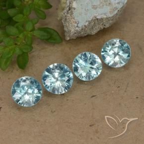 Shop natural 1.78ct ライトブルー ジルコン gems, ラウンド, from カンボジア at GemSelect. In stock, global shipping!