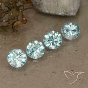 Shop natural 2.02ct 青白い ジルコン gems, ラウンド, from カンボジア at GemSelect. In stock, global shipping!