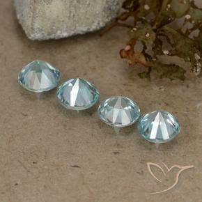 Shop natural 2.02ct 青白い ジルコン gems, ラウンド, from カンボジア at GemSelect. In stock, global shipping!