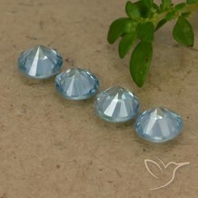 Shop natural 2.08ct ライトブルー ジルコン gems, ラウンド, from カンボジア at GemSelect. In stock, global shipping!