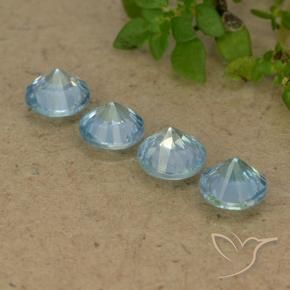 Shop natural 2.08ct ベイビーブルー ジルコン gems, ラウンド, from カンボジア at GemSelect. In stock, global shipping!