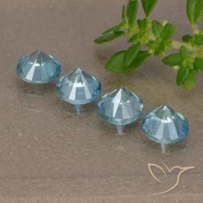 Shop natural 2.17ct ベイビーブルー ジルコン gems, ラウンド, from カンボジア at GemSelect. In stock, global shipping!