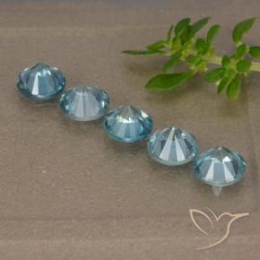 Shop natural 2.74ct ライトブルー ジルコン gems, ラウンド, from カンボジア at GemSelect. In stock, global shipping!