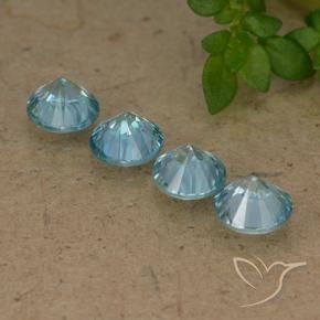 Shop natural 1.99ct ライトブルー ジルコン gems, ラウンド, from カンボジア at GemSelect. In stock, global shipping!