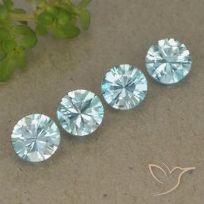 Shop natural 2.06ct ベイビーブルー ジルコン gems, ラウンド, from カンボジア at GemSelect. In stock, global shipping!