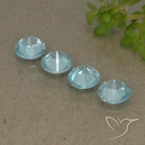Shop natural 2.01ct 薄いマヤブルー ジルコン gems, ラウンド, from カンボジア at GemSelect. In stock, global shipping!