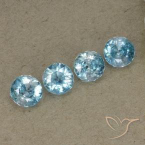 Shop natural 1.70ct ブルー ジルコン gems, ラウンド, from カンボジア at GemSelect. In stock, global shipping!