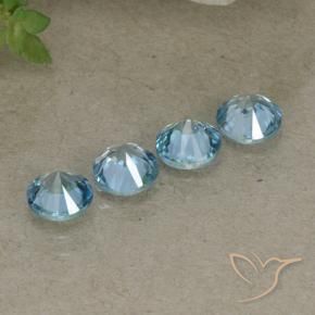 Shop natural 2.08ct ベイビーブルー ジルコン gems, ラウンド, from カンボジア at GemSelect. In stock, global shipping!