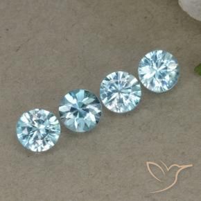 Shop natural 2.03ct ベイビーブルー ジルコン gems, ラウンド, from カンボジア at GemSelect. In stock, global shipping!