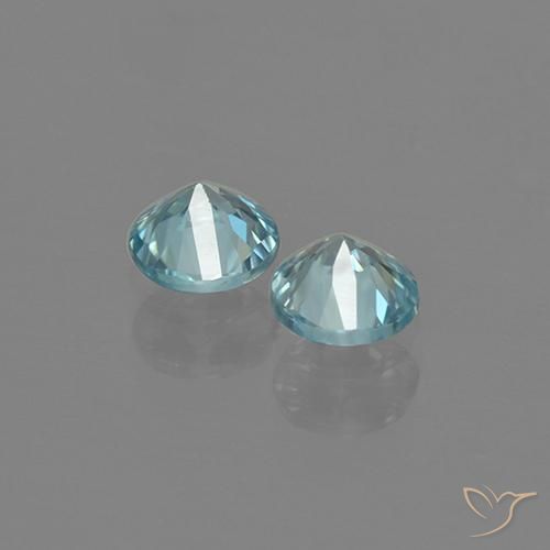 Shop natural 0.99ct ライトブルー ジルコン gems, ラウンド, from カンボジア at GemSelect. In stock, global shipping!