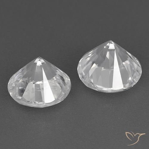 Shop natural 4.08ct ホワイト ジルコン gems, ラウンド, from コロンビア at GemSelect. In stock, global shipping!