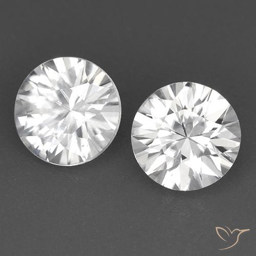 Shop natural 3.54ct ホワイト ジルコン gems, ラウンド, from コロンビア at GemSelect. In stock, global shipping!