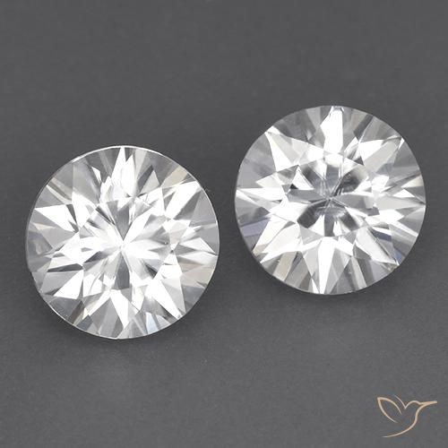 Shop natural 3.56ct ホワイト ジルコン gems, ラウンド, from コロンビア at GemSelect. In stock, global shipping!