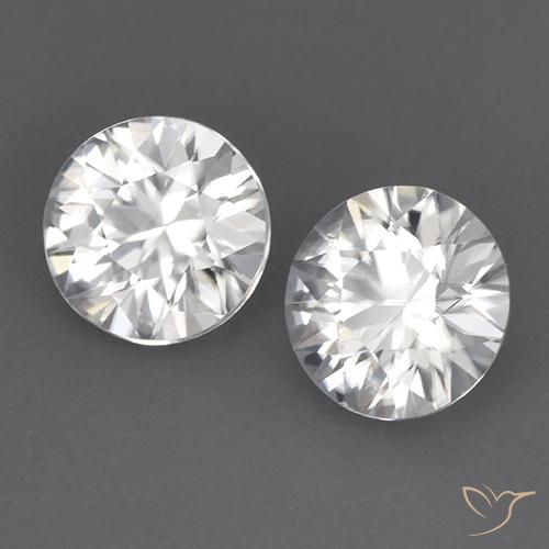 Shop natural 3.45ct ホワイト ジルコン gems, ラウンド, from コロンビア at GemSelect. In stock, global shipping!