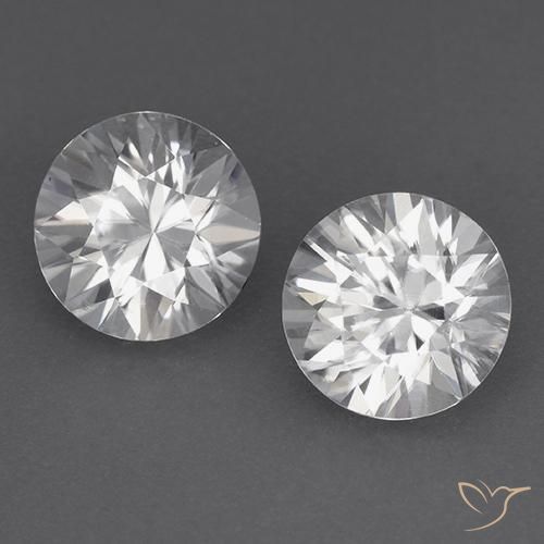 Shop natural 3.63ct ホワイト ジルコン gems, ラウンド, from コロンビア at GemSelect. In stock, global shipping!