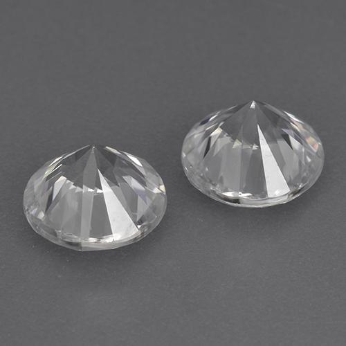 自然派の商品を探す 3.52ct ホワイト ジルコン 宝石, ラウンドカット, コロンビア からGemSelectで. 在庫あり、世界各国へ発送!