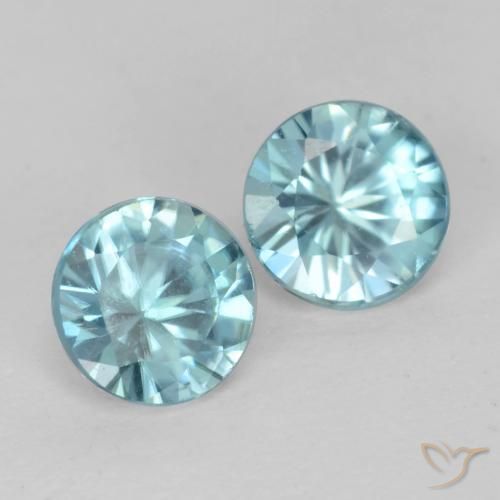 Shop natural 1.03ct ライトブルー ジルコン gems, ラウンド, from カンボジア at GemSelect. In stock, global shipping!