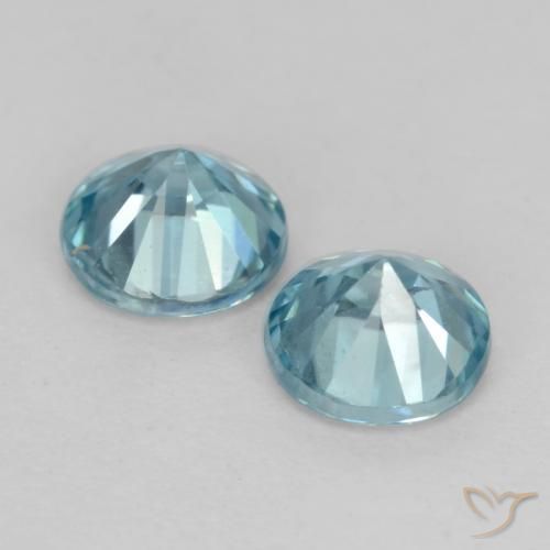 Shop natural 1.03ct ライトブルー ジルコン gems, ラウンド, from カンボジア at GemSelect. In stock, global shipping!