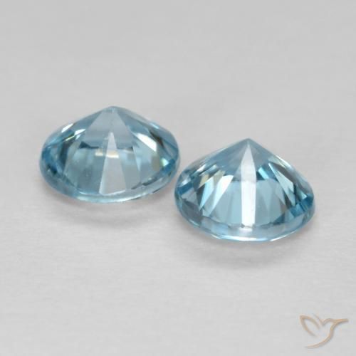 Shop natural 0.88ct ライトブルー ジルコン gems, ラウンド, from カンボジア at GemSelect. In stock, global shipping!