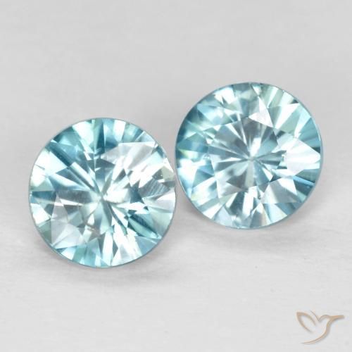 Shop natural 1.05ct ライトブルー ジルコン gems, ラウンド, from カンボジア at GemSelect. In stock, global shipping!