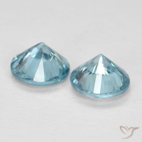 Shop natural 1.05ct ライトブルー ジルコン gems, ラウンド, from カンボジア at GemSelect. In stock, global shipping!