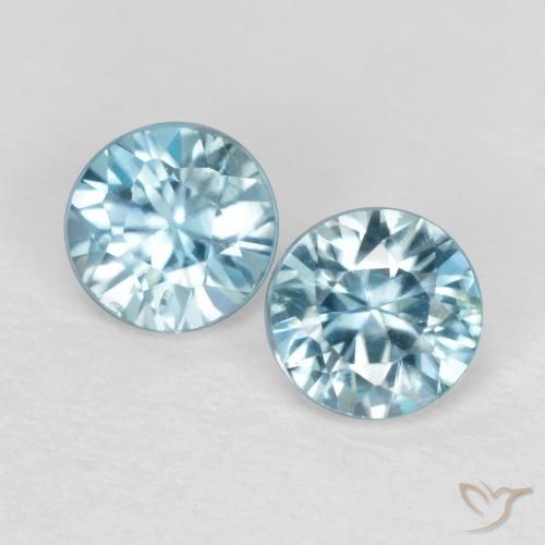 Shop natural 0.69ct ベイビーブルー ジルコン gems, ラウンド, from カンボジア at GemSelect. In stock, global shipping!