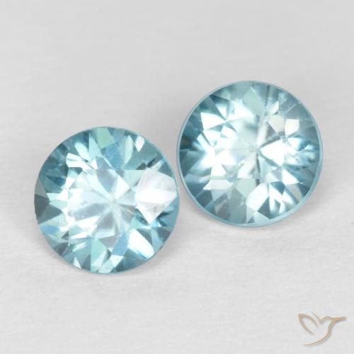 Shop natural 1.10ct ライトブルー ジルコン gems, ラウンド, from カンボジア at GemSelect. In stock, global shipping!