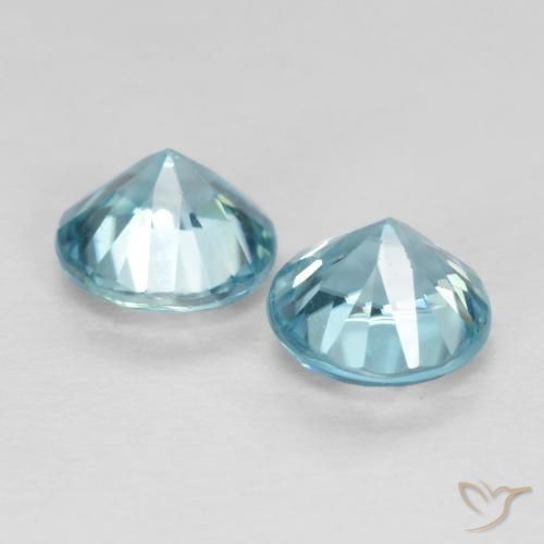 Shop natural 1.10ct ライトブルー ジルコン gems, ラウンド, from カンボジア at GemSelect. In stock, global shipping!