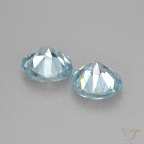Shop natural 1.00ct ライトブルー ジルコン gems, ラウンド, from カンボジア at GemSelect. In stock, global shipping!