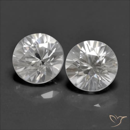 Shop natural 2.47ct ホワイト ジルコン gems, ラウンド, from カンボジア at GemSelect. In stock, global shipping!