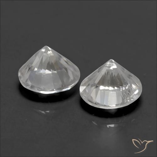 Shop natural 2.47ct ホワイト ジルコン gems, ラウンド, from カンボジア at GemSelect. In stock, global shipping!