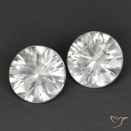 Shop natural 2.34ct ホワイト ジルコン gems, ラウンド, from カンボジア at GemSelect. In stock, global shipping!