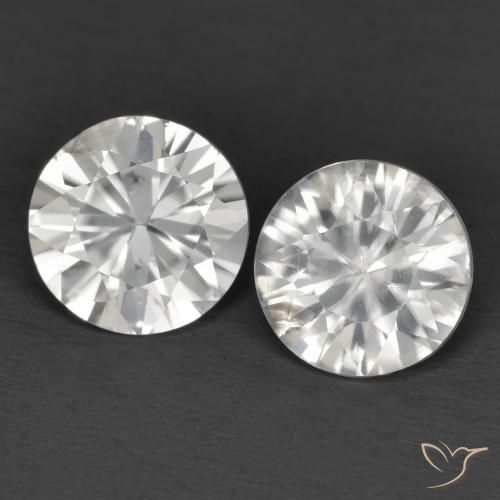 Shop natural 2.30ct ホワイト ジルコン gems, ラウンド, from カンボジア at GemSelect. In stock, global shipping!