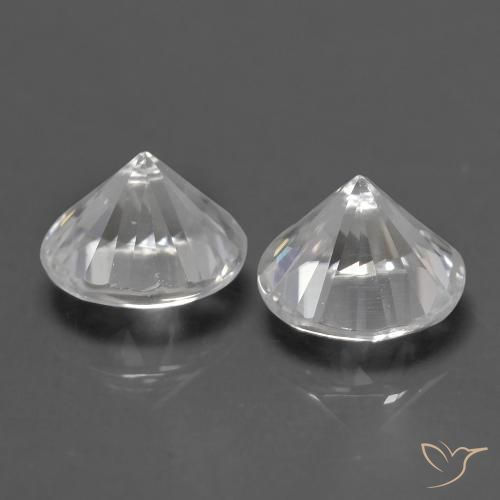 Shop natural 1.50ct ホワイト ジルコン gems, ラウンド, from カンボジア at GemSelect. In stock, global shipping!