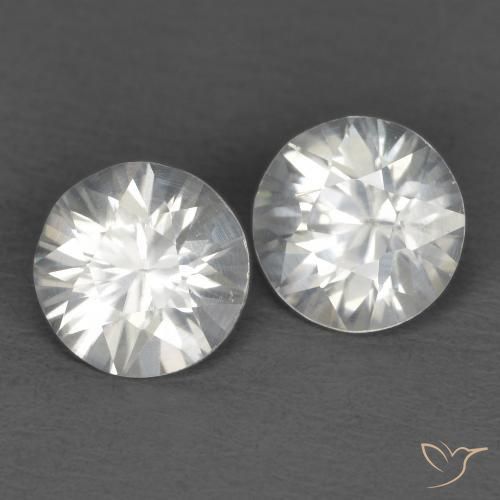 Shop natural 1.31ct ホワイト ジルコン gems, ラウンド, from カンボジア at GemSelect. In stock, global shipping!