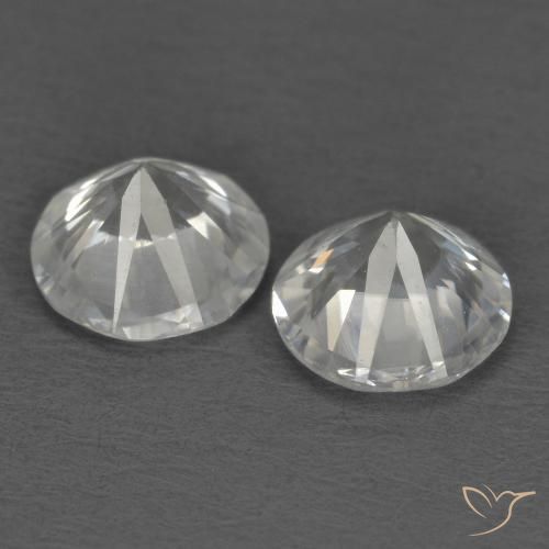 Shop natural 1.31ct ホワイト ジルコン gems, ラウンド, from カンボジア at GemSelect. In stock, global shipping!