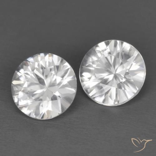 Shop natural 2.27ct ホワイト ジルコン gems, ラウンド, from カンボジア at GemSelect. In stock, global shipping!