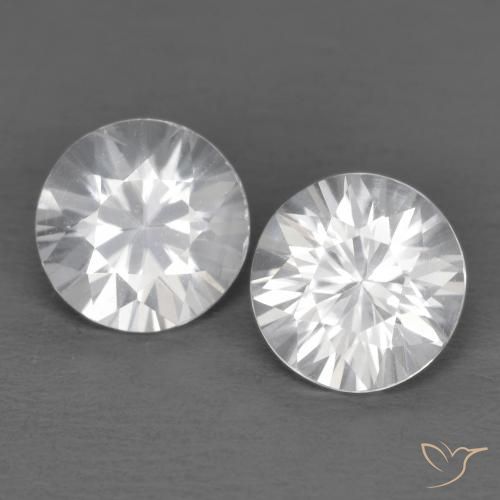Shop natural 2.40ct ホワイト ジルコン gems, ラウンド, from カンボジア at GemSelect. In stock, global shipping!
