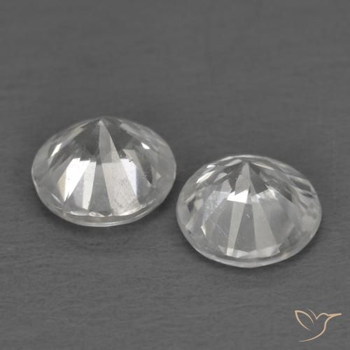 Shop natural 1.35ct ホワイト ジルコン gems, ラウンド, from カンボジア at GemSelect. In stock, global shipping!