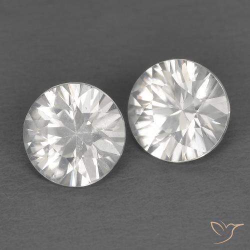 Shop natural 1.34ct ホワイト ジルコン gems, ラウンド, from カンボジア at GemSelect. In stock, global shipping!
