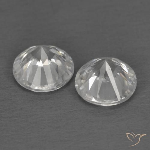 Shop natural 1.34ct ホワイト ジルコン gems, ラウンド, from カンボジア at GemSelect. In stock, global shipping!