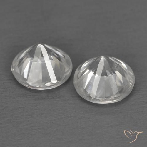 Shop natural 1.45ct ホワイト ジルコン gems, ラウンド, from カンボジア at GemSelect. In stock, global shipping!