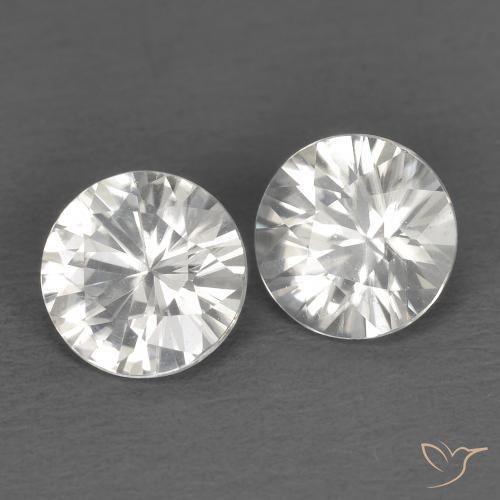 Shop natural 1.29ct ホワイト ジルコン gems, ラウンド, from カンボジア at GemSelect. In stock, global shipping!