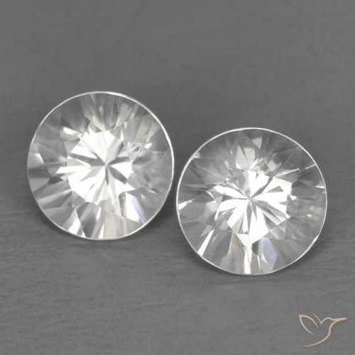 Shop natural 1.45ct ホワイト ジルコン gems, ラウンド, from カンボジア at GemSelect. In stock, global shipping!