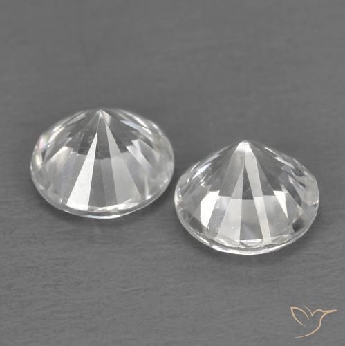Shop natural 1.50ct ホワイト ジルコン gems, ラウンド, from カンボジア at GemSelect. In stock, global shipping!