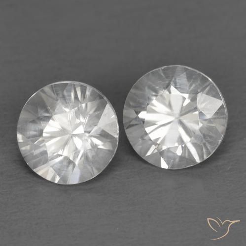 Shop natural 1.49ct ホワイト ジルコン gems, ラウンド, from カンボジア at GemSelect. In stock, global shipping!