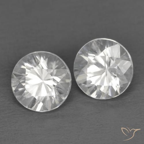 Shop natural 1.54ct ホワイト ジルコン gems, ラウンド, from カンボジア at GemSelect. In stock, global shipping!