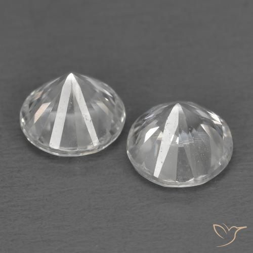 Shop natural 1.54ct ホワイト ジルコン gems, ラウンド, from カンボジア at GemSelect. In stock, global shipping!