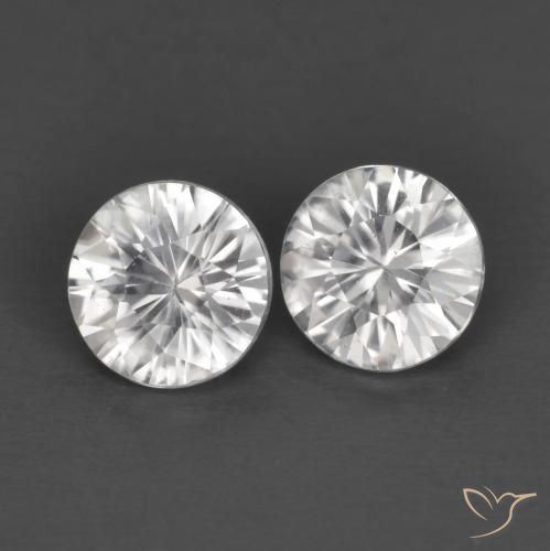 Shop natural 1.34ct ホワイト ジルコン gems, ラウンド, from ミャンマー at GemSelect. In stock, global shipping!